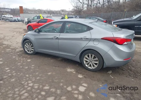2014 Hyundai Elantra Se from USA, damaged, VIN KMHDH4AE1EU201672